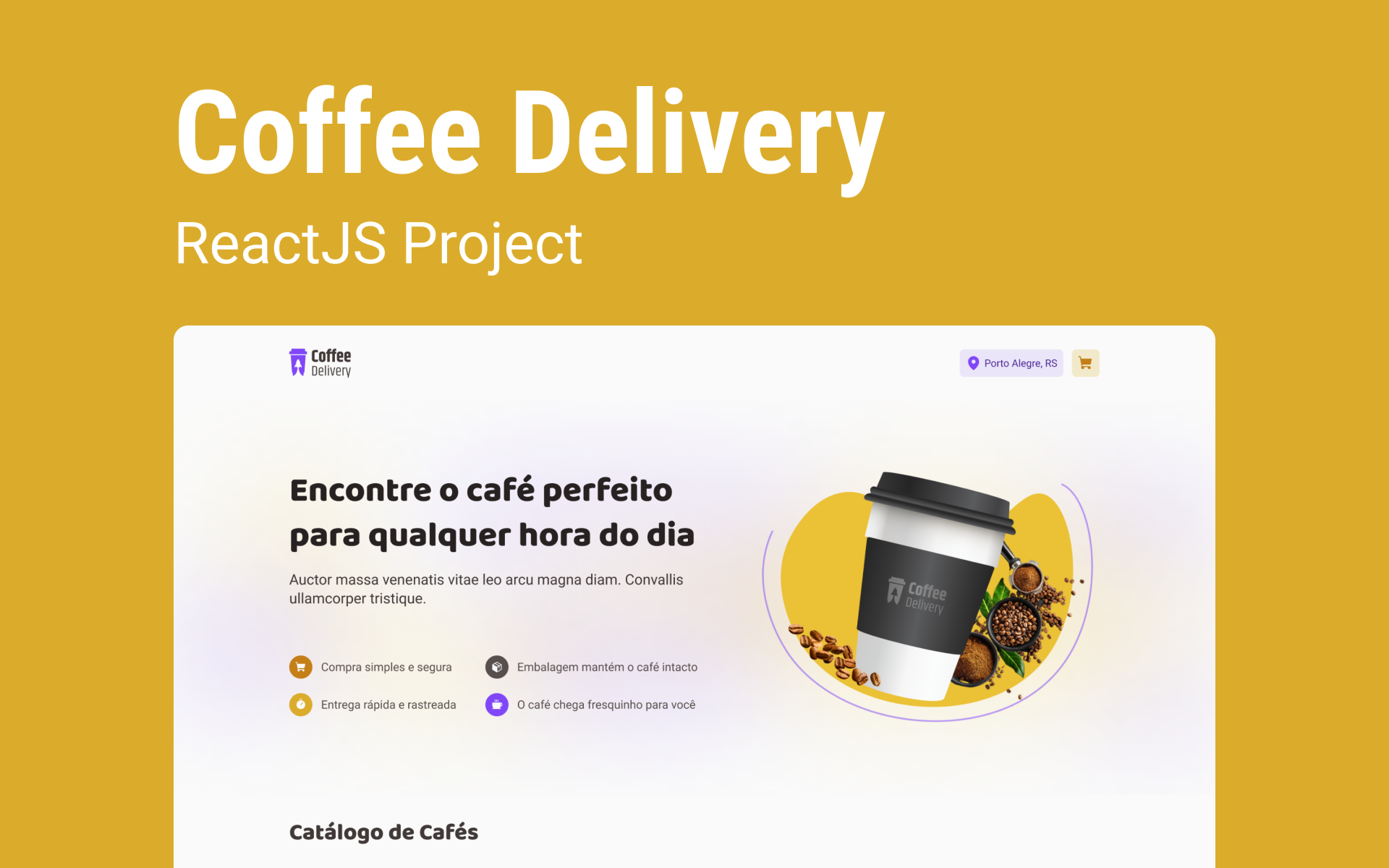 Coffee Delivery Thumbnail